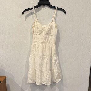 Hollister Cream Mini Dress
